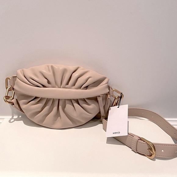 Mango Handbags - Brand new MANGO Ruched Waist Bag